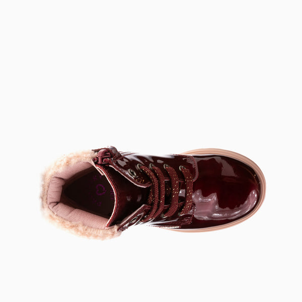 Pablosky Botas De Niña Pablosky De Piel Con Cordones Y Cremallera 425569