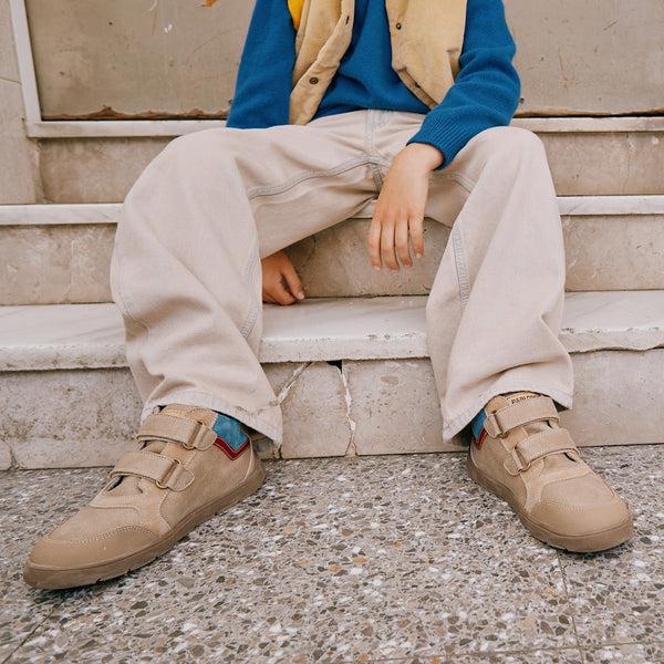 Pablosky Botas De Niño Color Beige Con Cierre Adherente 519436