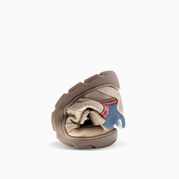 Pablosky Botas De Niño Color Beige Con Cierre Adherente 519436