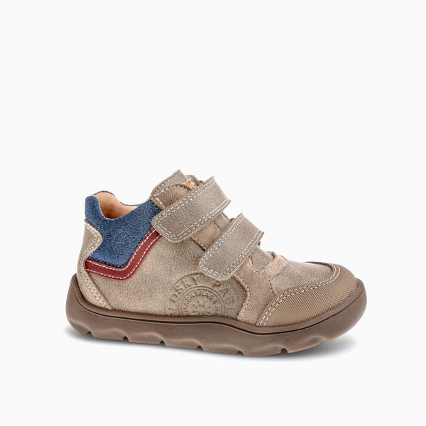 pablosky Botas de Niño color Beige con Cierre adherente 519431