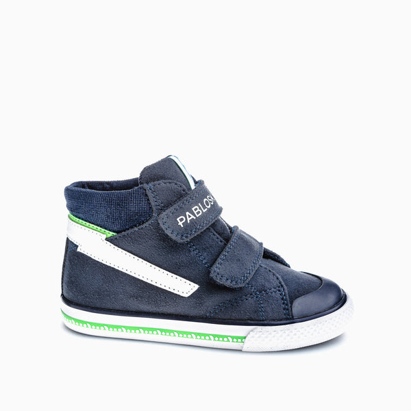 pablosky Botas de Niño color Marino con Cierre adherente 983620