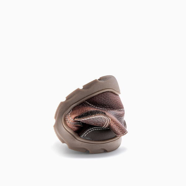 Pablosky Botas De Niño Color Marrón Con Cierre Adherente 519193