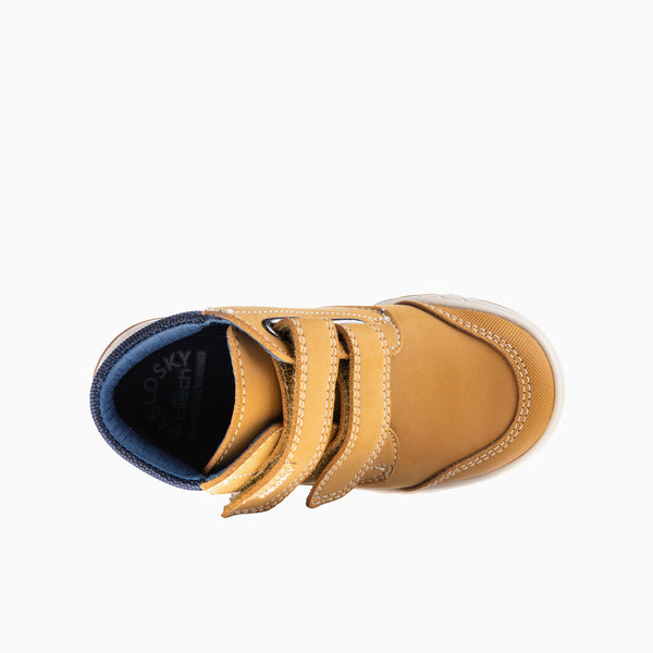 Pablosky Botas De Niño Pablosky Color Amarillo De Leader-tech Con Cierre Adherente 515381