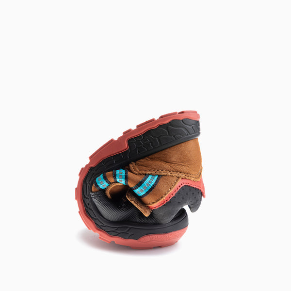 Pablosky Botas De Niño Pablosky Color Marrón De Leader-tech Con Cierre Adherente 515661