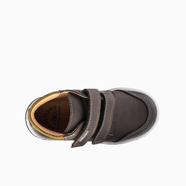 Pablosky Botas De Niño Pablosky Color Marrón De Leader-tech Con Cierre Adherente 515391