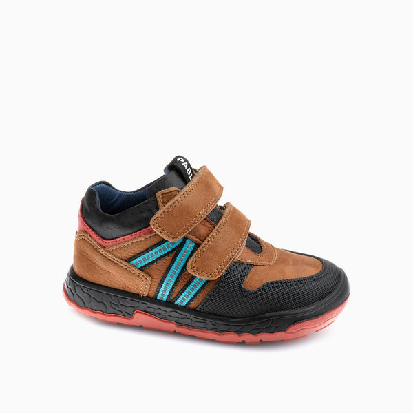 pablosky Botas de Niño Pablosky color Marrón de Leader-tech con Cierre adherente 515661