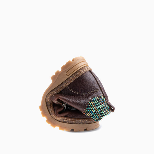 Pablosky Botas De Niño Pablosky Marrones De Piel Hidrofugada Con Cordones Y Cremallera 510992