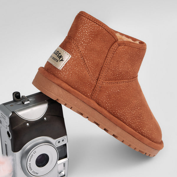 Pablosky Botas De Unisex Pablosky Color Marrón Con Cremallera 978140