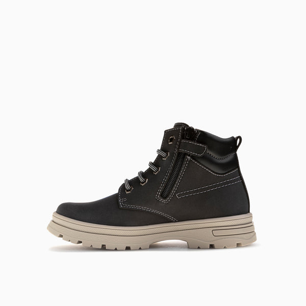 Pablosky Botas De Unisex Pablosky De Leader-tech Con Cordones Y Cremallera 516114