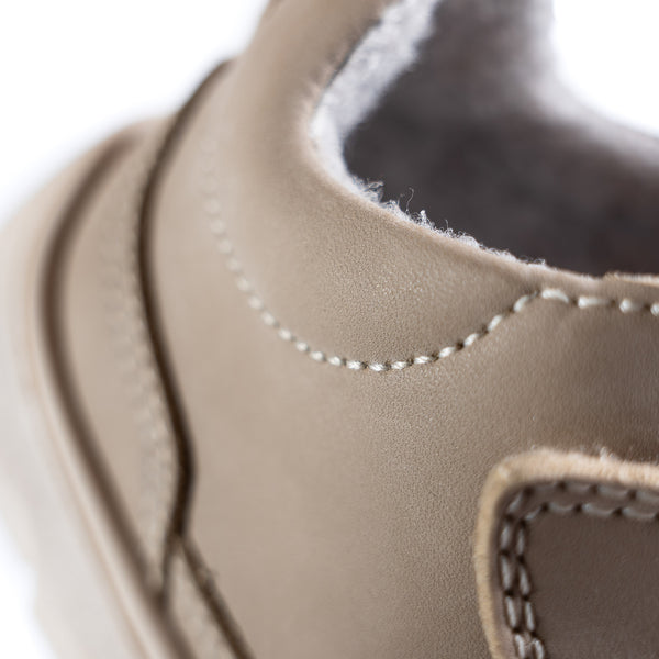 Pablosky Botas Unisex Color Beige Con Cierre Adherente 519334