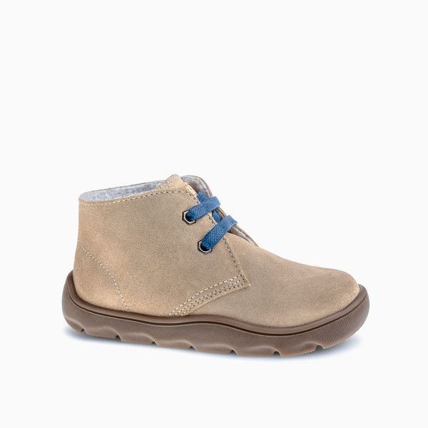 pablosky Botas Unisex color Beige con Cordones 519038