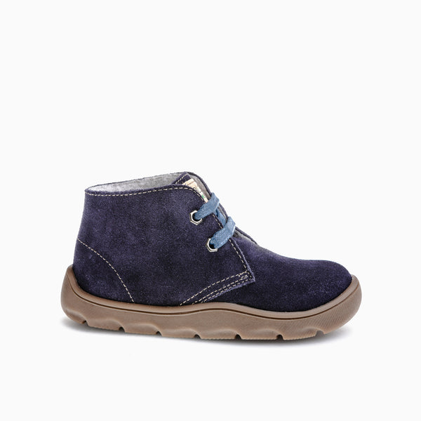 pablosky Botas Unisex color Marino con Cordones 519028