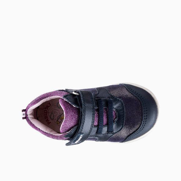 Pablosky Botitas De Bebé Niña Pablosky Morados De Piel Con Cierre Adherente 034925