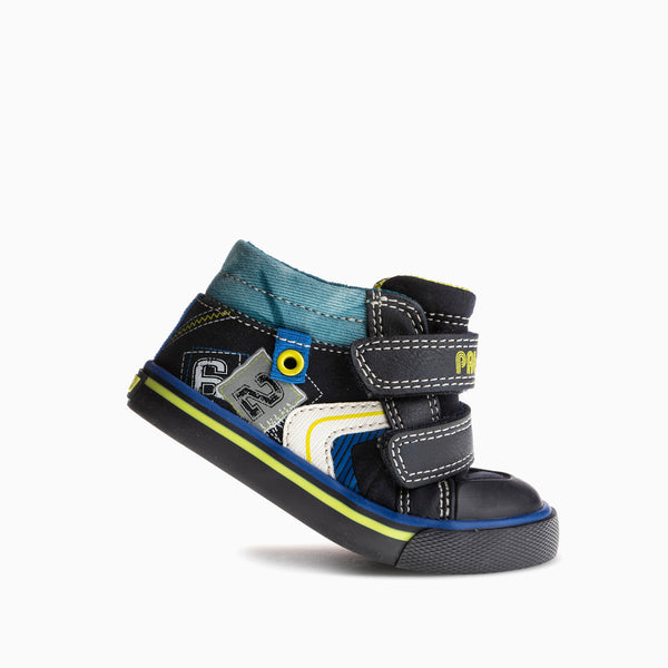 Pablosky Botitas De Bebé Niño Pablosky Azules Con Cierre Adherente 974020