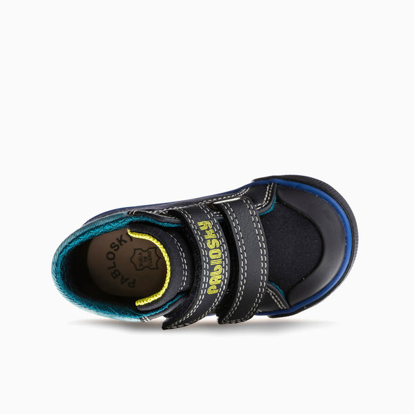 Pablosky Botitas De Bebé Niño Pablosky Azules Con Cierre Adherente 974020