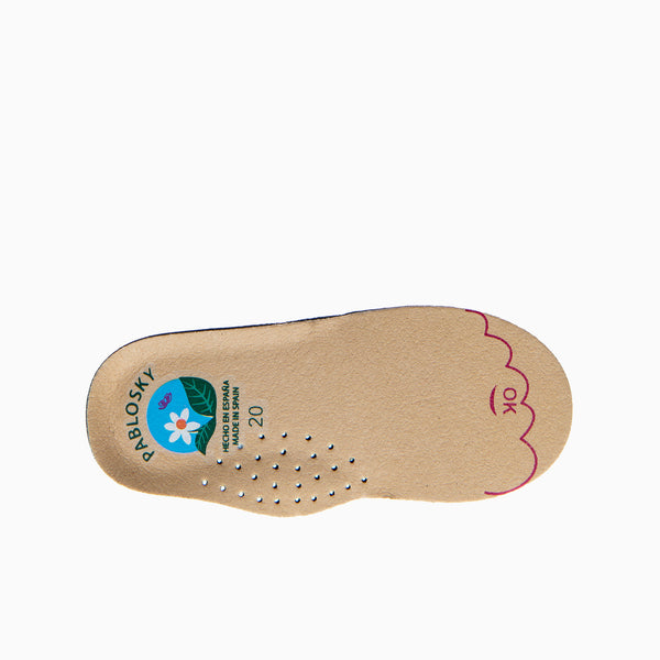 Pablosky Botitas De Bebé Niño Pablosky Beige De Piel Con Cierre Adherente 035233