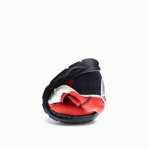 Pablosky Botitas De Bebé Niño Pablosky Rojas De Piel Con Cierre Adherente 034860