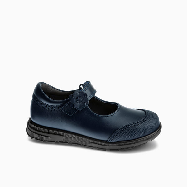 pablosky Colegiales de niña azules Pablosky de piel 334020