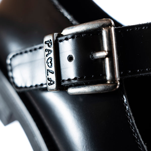 Pablosky Colegiales De Niña Paola Color Negro Con Hebilla 878911