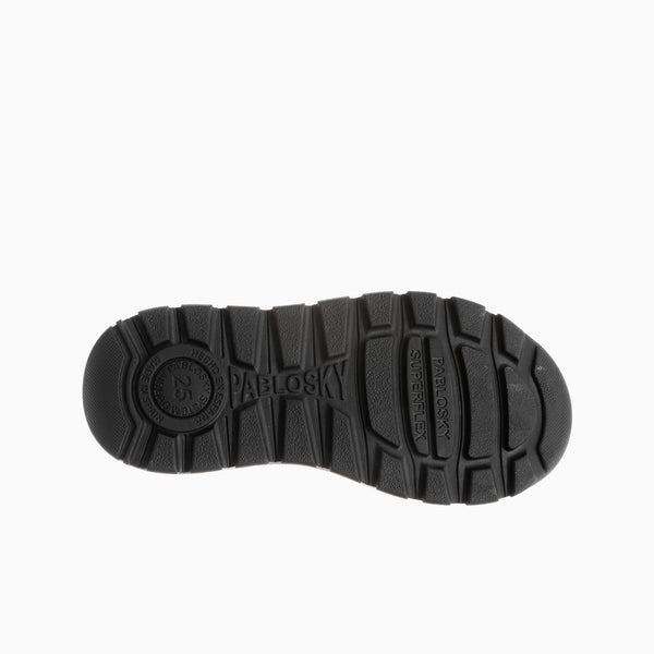 Pablosky Colegiales De Unisex Pablosky Color Negro De Piel Con Cierre Adherente 354710