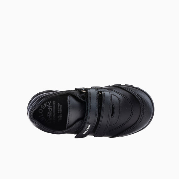 Pablosky Colegiales De Unisex Pablosky Color Negro De Piel Con Cierre Adherente 354710