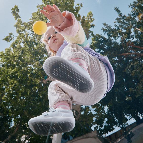 Pablosky Deportivos De Bebé Unisex Color Blanco Con Cierre Adherente 063400