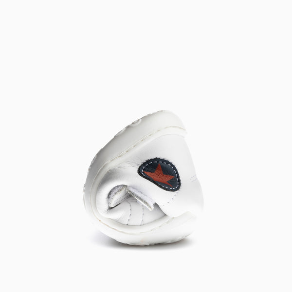 Pablosky Deportivos De Bebé Unisex Pablosky Blancos De Piel Con Cierre Adherente 032202