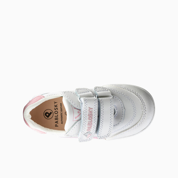 Pablosky Deportivos De Niña Color Blanco Con Cierre Adherente 210007