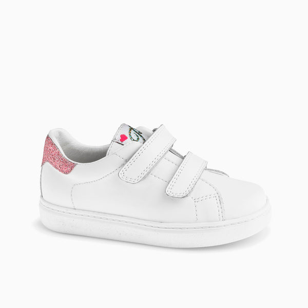 pablosky Deportivos de Niña Pablosky blancos de Piel con Cierre Adherente 201908