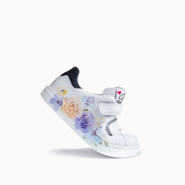 Pablosky Deportivos De Niña Pablosky Blancos De Piel Con Cierre Adherente 201802