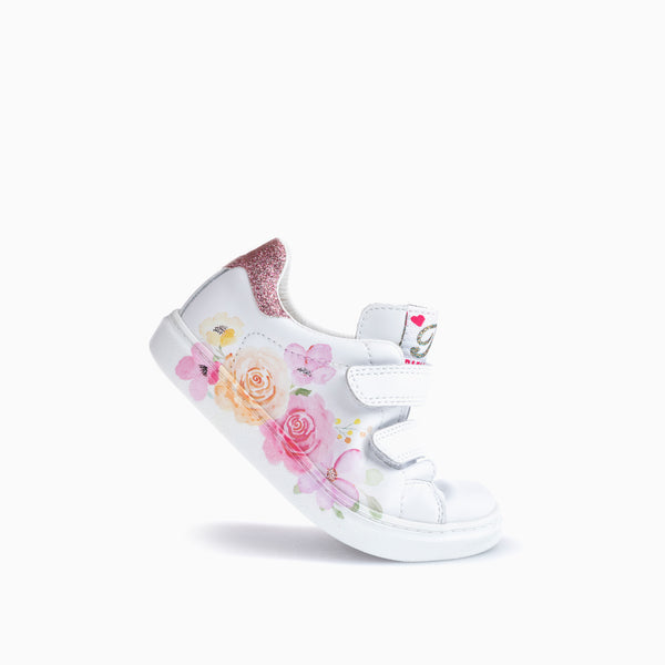 Pablosky Deportivos De Niña Pablosky Blancos De Piel Con Cierre Adherente 201808