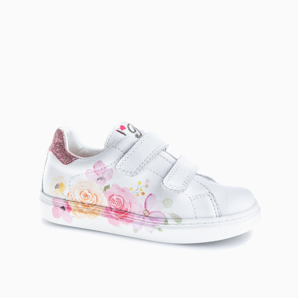 pablosky Deportivos de Niña Pablosky blancos de Piel con Cierre Adherente 201808