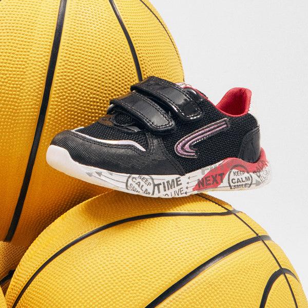 Pablosky Deportivos De Niña Pablosky Color Negro De Piel Y Textil Técnico Con Cierre Adherente 204719