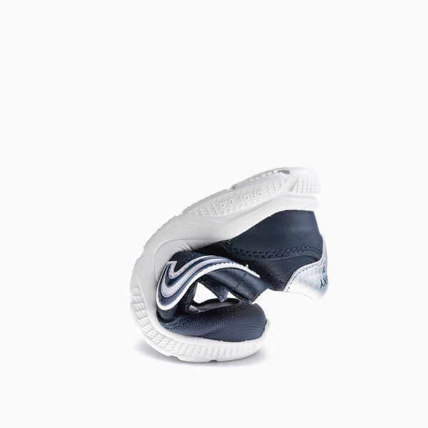 Pablosky Deportivos Para El Cole De Unisex Pablosky Color Azul De Piel Con Cierre Adherente 204020