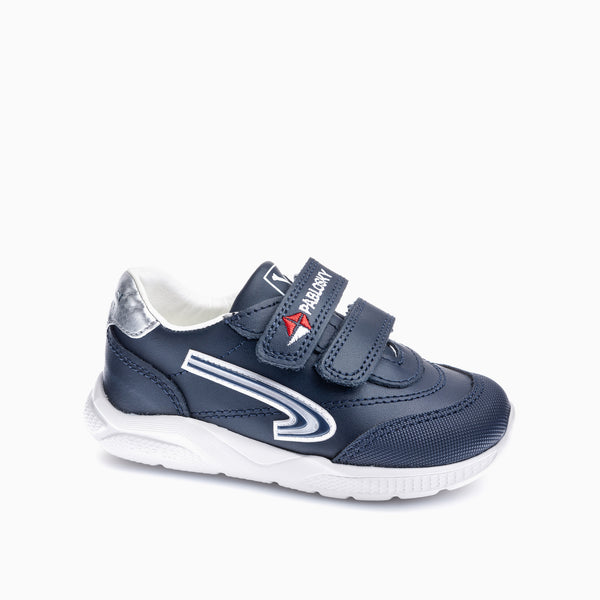 pablosky Deportivos para el Cole de Unisex Pablosky color Azul de Piel con Cierre adherente 204020 pablosky Deportivos para el Cole de Unisex Pablosky color Azul de Piel con Cierre adherente 204020