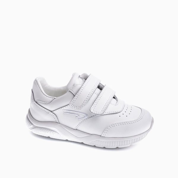 pablosky Deportivos para el Cole de Unisex Pablosky color Blanco de Piel con Cierre adherente 204100