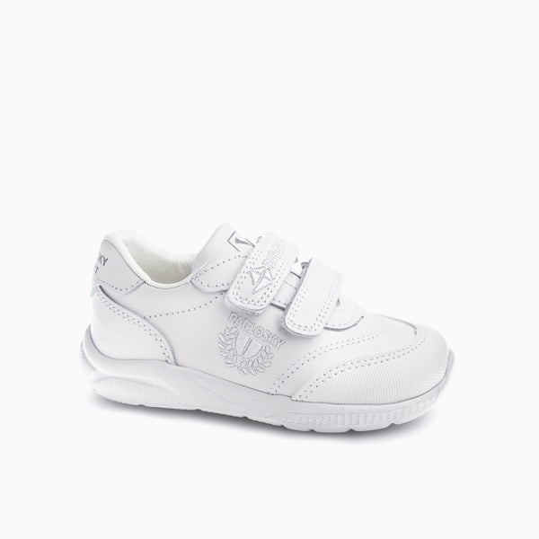 pablosky Deportivos para el Cole de Unisex Pablosky color Blanco de Piel con Cierre adherente 203900 pablosky Deportivos para el Cole de Unisex Pablosky color Blanco de Piel con Cierre adherente 203900