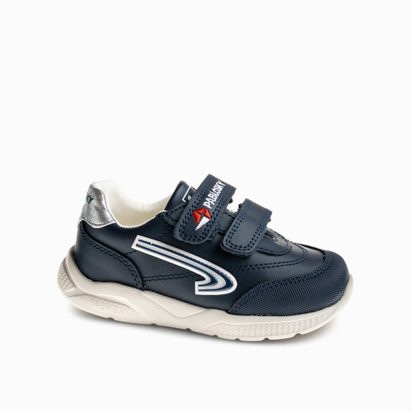 pablosky Deportivos para el Cole Unisex Pablosky color Azul de Piel con Cierre adherente 204025