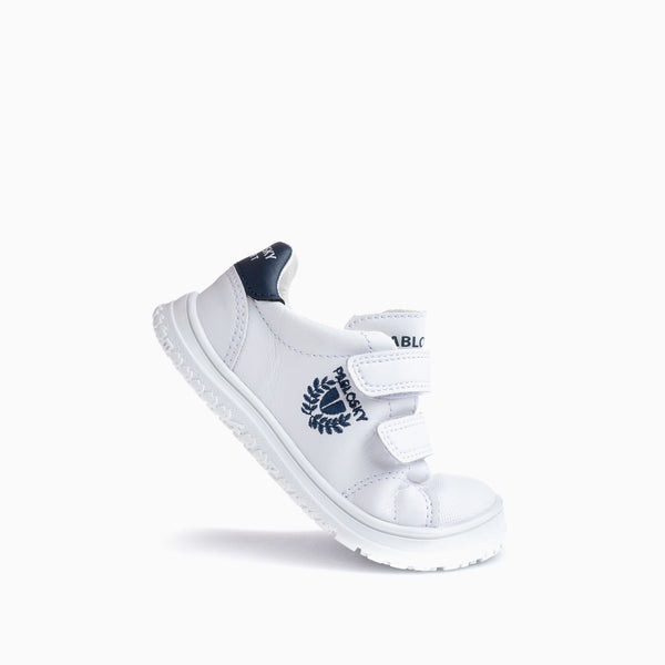 Pablosky Deportivos Unisex Pablosky Blancos De Piel Con Cierre Adherente 200002