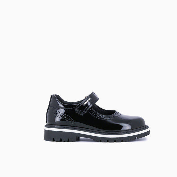 Pablosky Merceditas De Niña Pablosky 347919 De Piel Color Negro