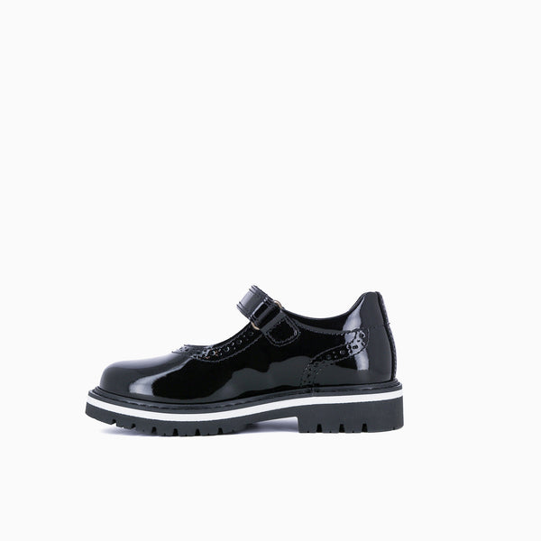 Pablosky Merceditas De Niña Pablosky 347919 De Piel Color Negro