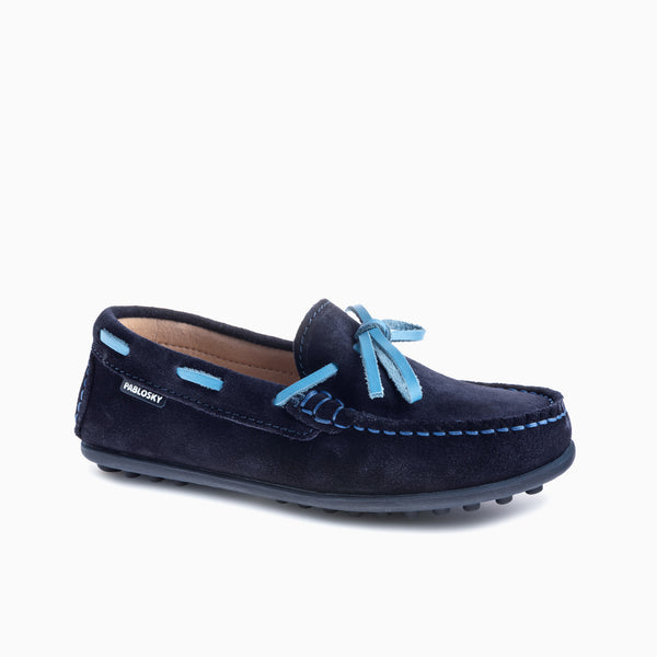 pablosky Mocasines de Niño Pablosky azules de Piel 128028