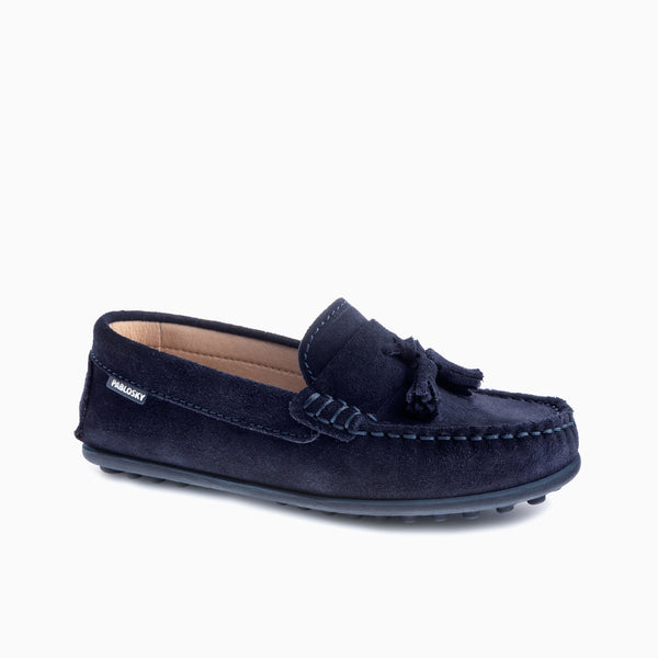 pablosky Mocasines de Niño Pablosky azules de Piel 128122