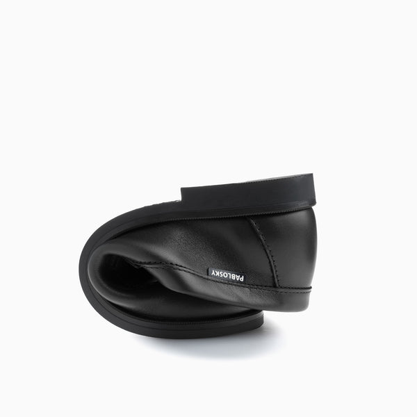 Pablosky Mocasines De Niño Pablosky Negros De Piel 728910