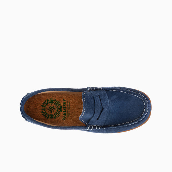 Pablosky Mocasines Unisex Pablosky Color Azul De Piel 129216