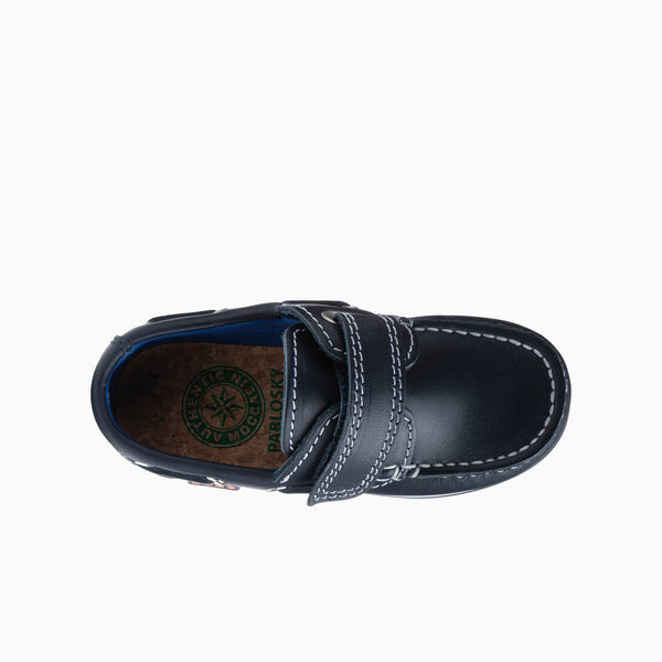 Pablosky Náuticos De Niño Pablosky Azules De Piel Con Cierre Adherente 128720