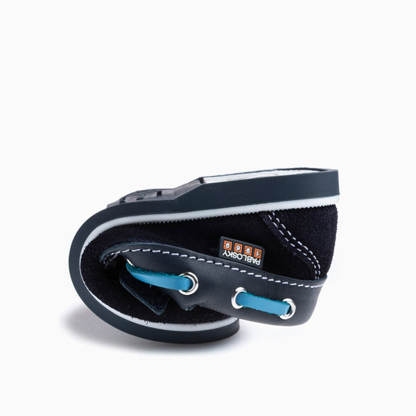 Pablosky Náuticos De Niño Pablosky Azules De Piel Con Cierre Adherente 128820