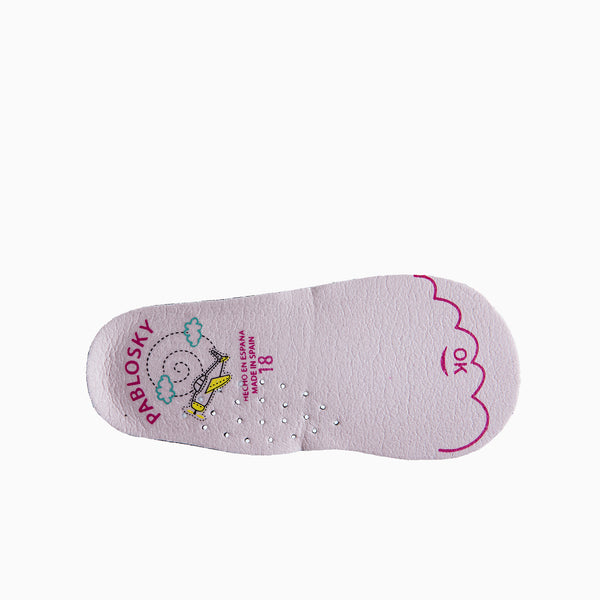 Pablosky Preandantes De Bebé Niña Pablosky Morados De Piel Con Cierre Adherente 032175