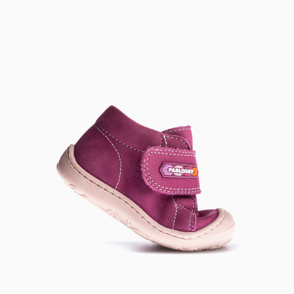 Pablosky Preandantes De Bebé Niña Pablosky Morados De Piel Con Cierre Adherente 032175