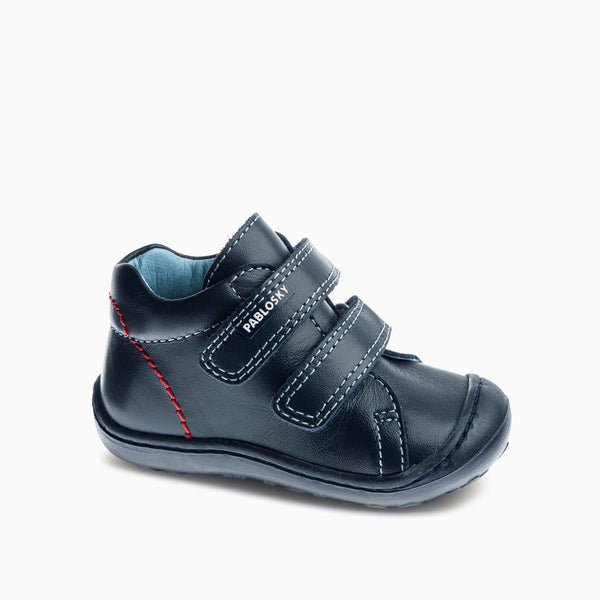 pablosky Preandantes de Bebé Unisex Pablosky azules de Piel con Cierre Adherente 017825